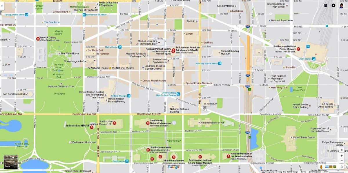 карта национальный торговый центр и музеи