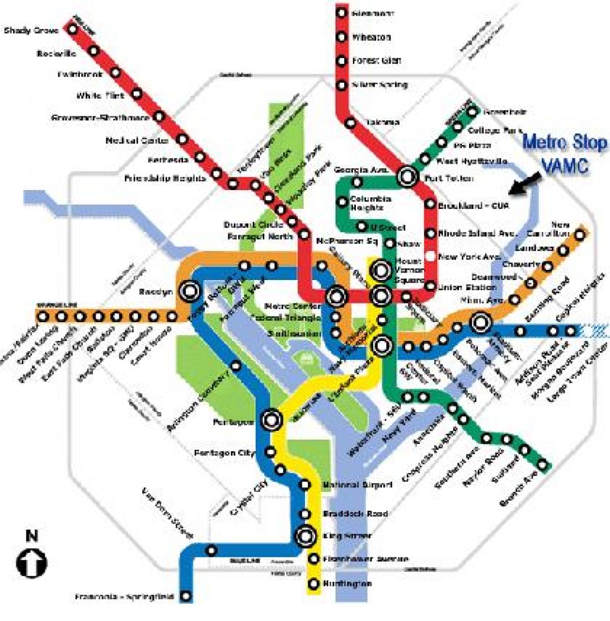 метро МД карте