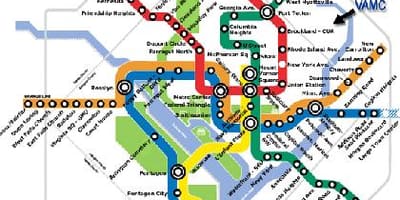 Метро МД карте