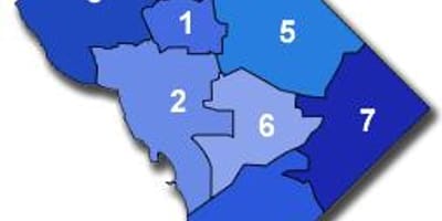 Вашингтон парковка ДЦ карте