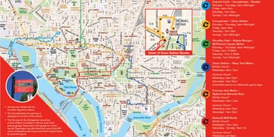 Вашингтон DC циркуляционных насосов на карте