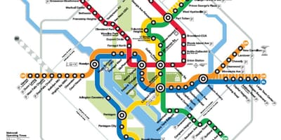 Карта wmata карте постоянного тока